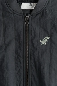 Blouson d'aviateur matelassé