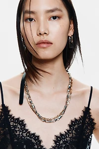 Double-Strand Chain Necklace