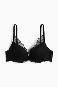 Soutien-gorge super pigeonnant en dentelle