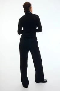 MAMA Pantalon sur mesure à jambes larges