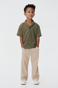 Textured-Knit Resort Shirt