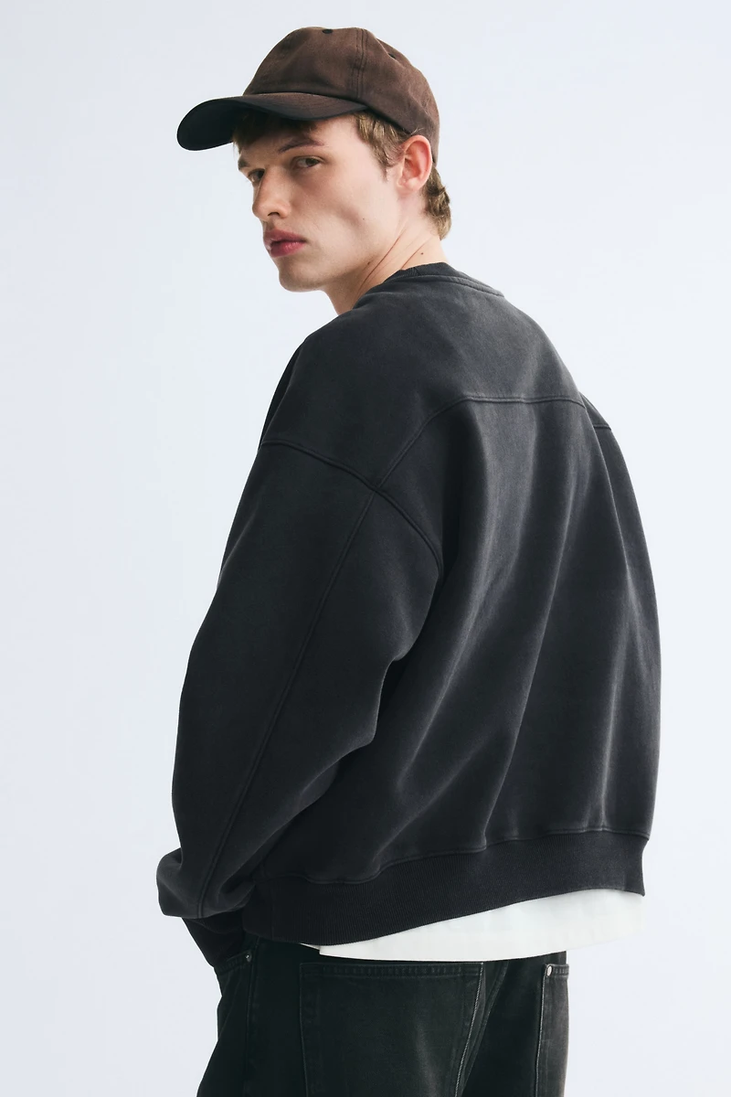 Oversized Cotton Sweatshirt