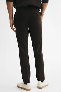 Slim-Fit Tailored Pants