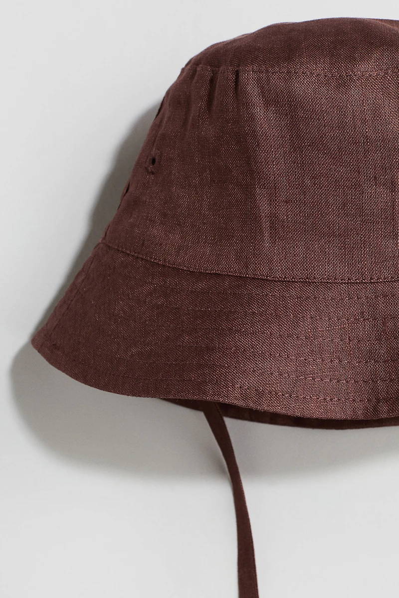 Linen Bucket Hat