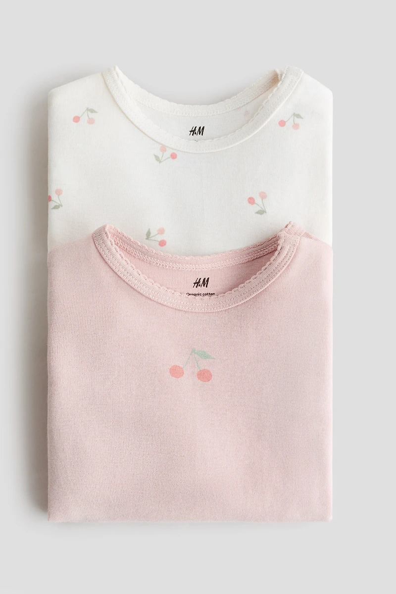 2-pack Long-sleeved Bodysuits