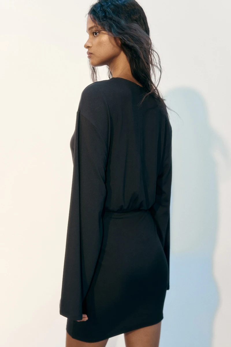Long-Sleeved Jersey Dress
