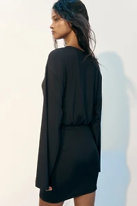 Long-Sleeved Jersey Dress