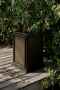 Tall Plant Pot in Metal