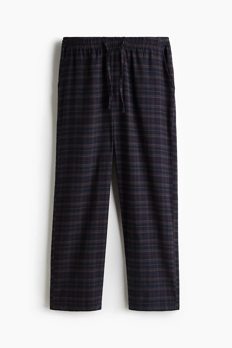 Relaxed-Fit Flannel Pants