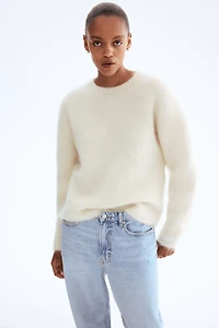 Chandail en mohair mélangé