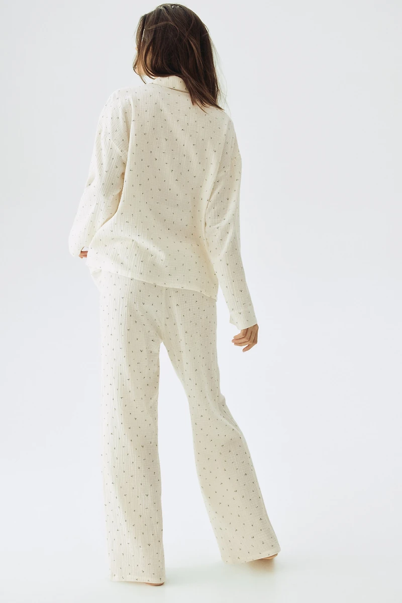 MAMA Cotton Muslin Pajamas