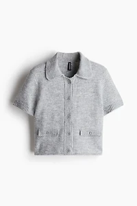 Short-Sleeved Cardigan