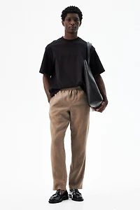 Regular-Fit Linen Pants