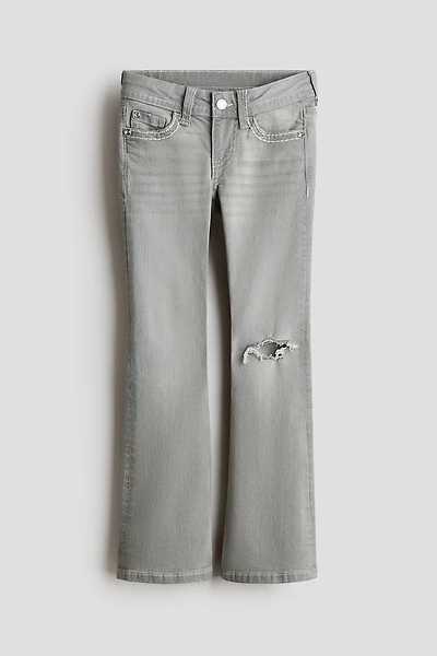 Skinny-Fit Bootcut Low Jeans