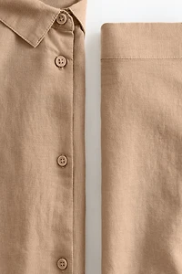 Linen-blend Pajamas