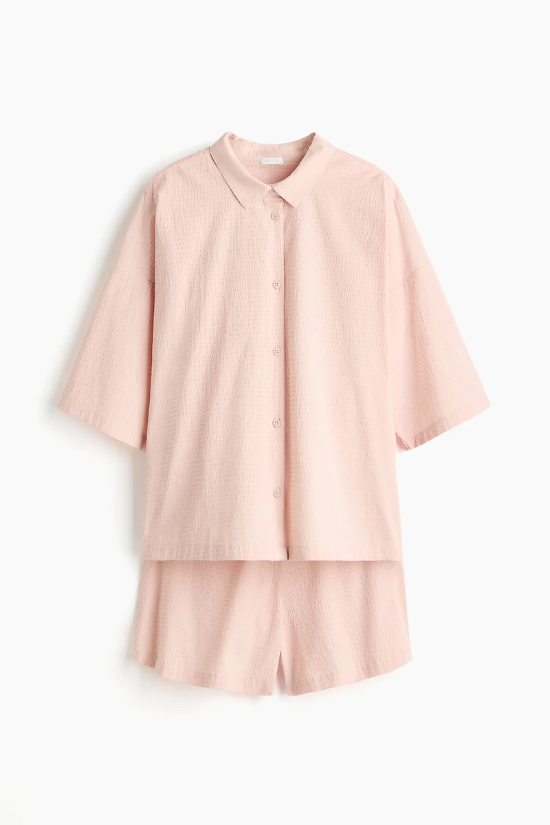 Cotton Seersucker Pajamas
