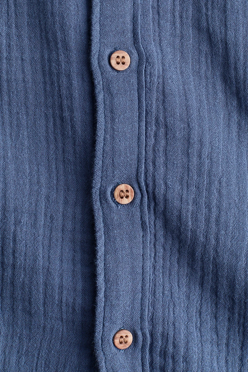 Chemise en mousseline de coton