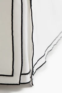 Cache-sommier en coton