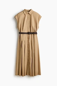 Cotton Poplin Shirt Dress