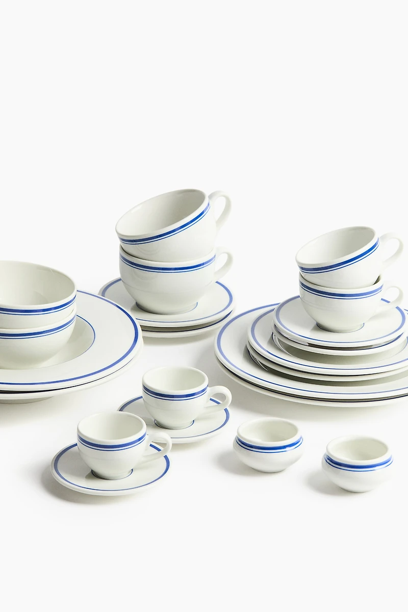 2-Pack Deep Porcelain Plates