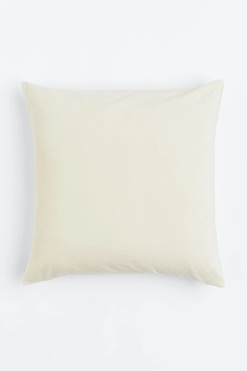 Housse de coussin en velours