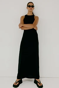 Robe sans manches en jersey