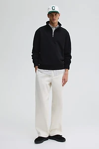 Regular Fit Half-Zip Sweatshirt