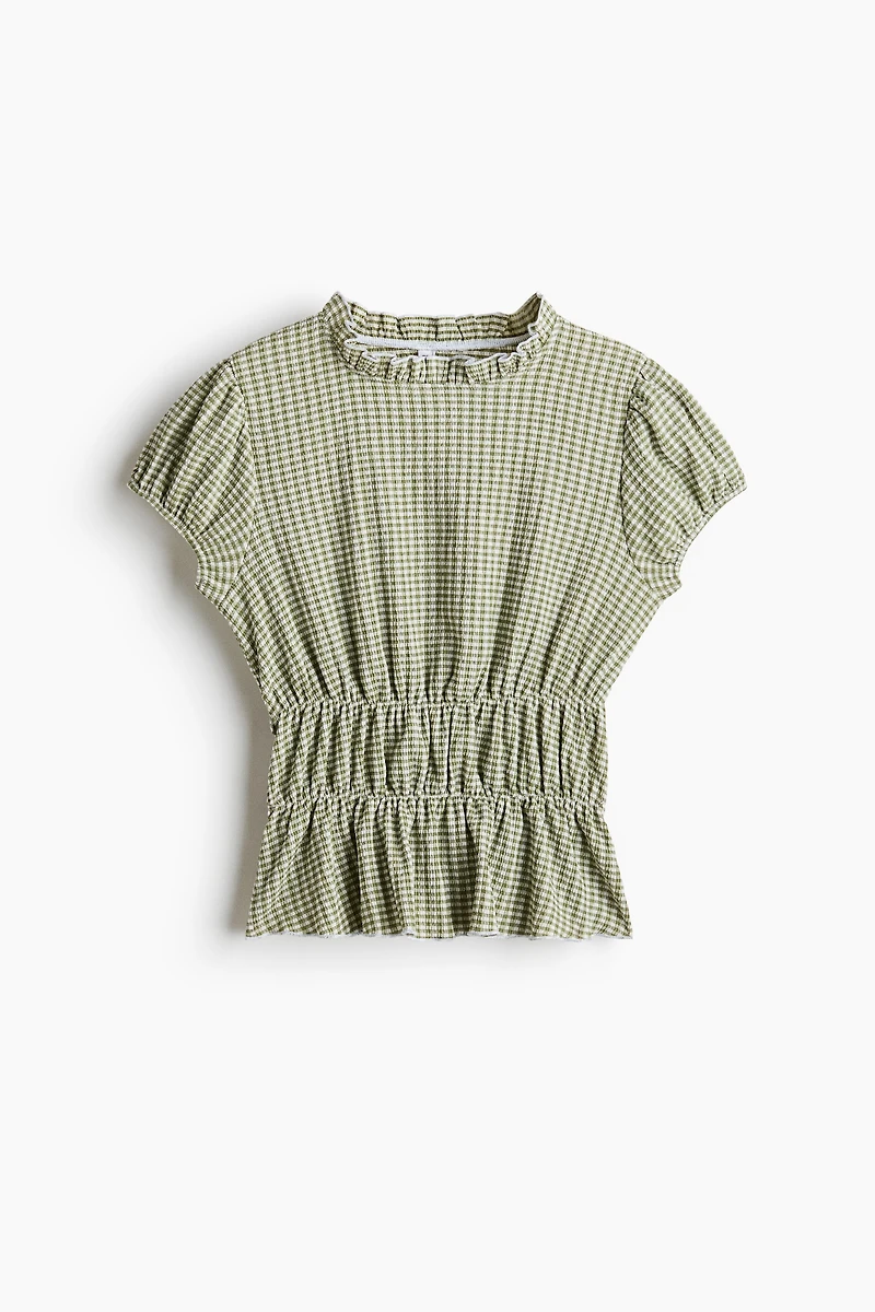 Puff-Sleeved Blouse