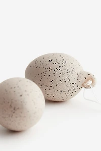 Lot de 2 décorations à motif