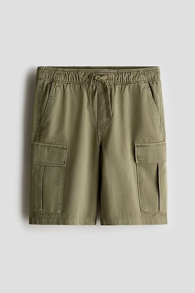 Twill Cargo Shorts