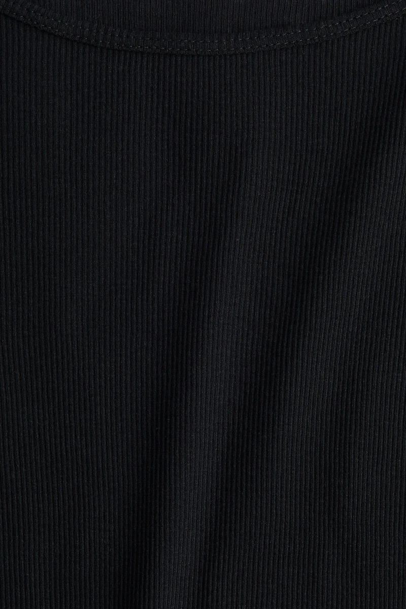 Ribbed Mini Dress