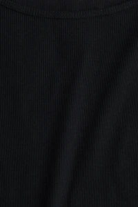 Ribbed Mini Dress