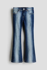 Flared Leg Low Jeans