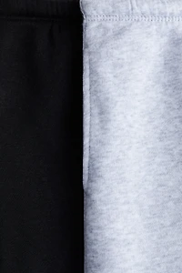 Lot de 2 pantalons jogging à l'intérieur brossé