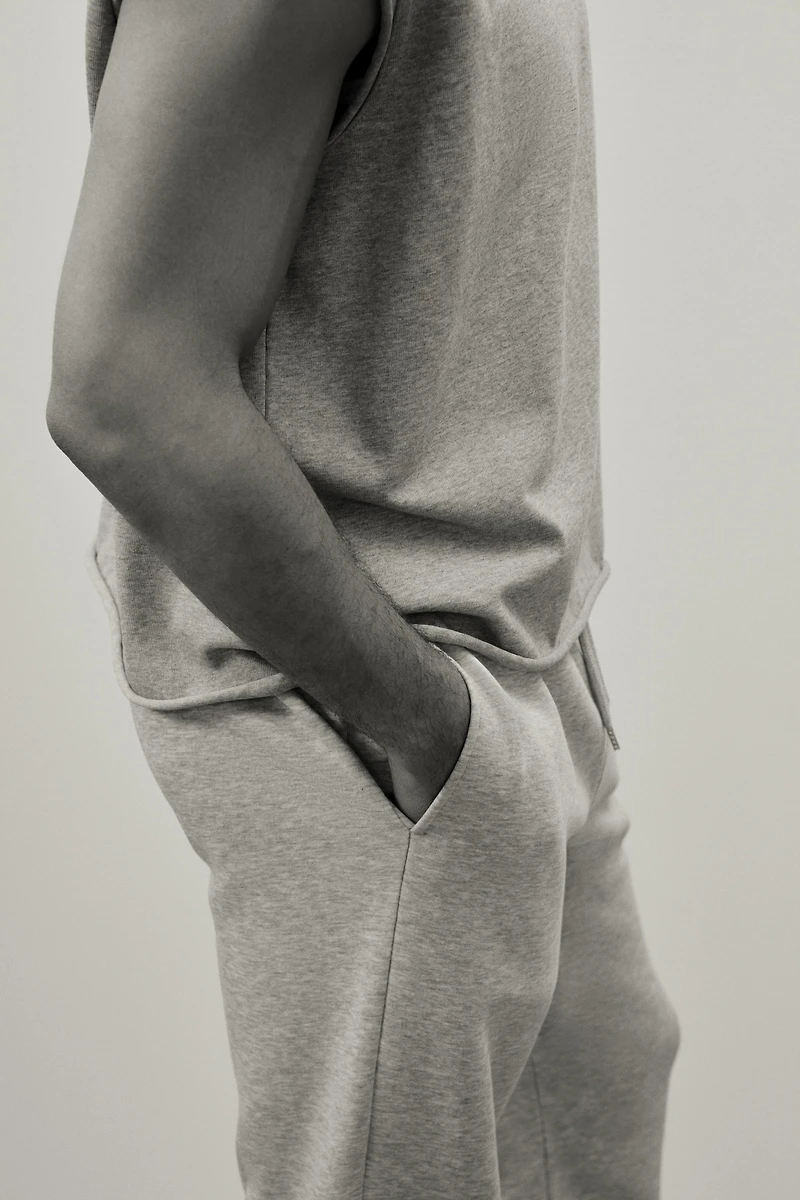 Pantalon en molleton Coupe classique