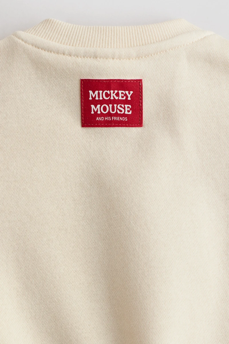 Ensemble 2 pièces en molleton imprimé