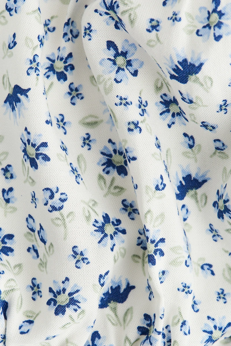 Puff-Sleeved Dress