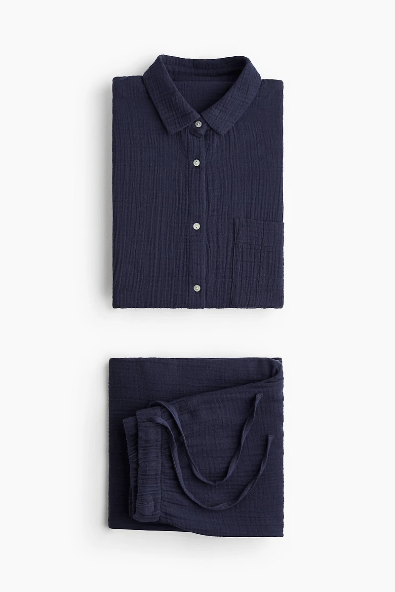 Cotton Muslin Pajamas