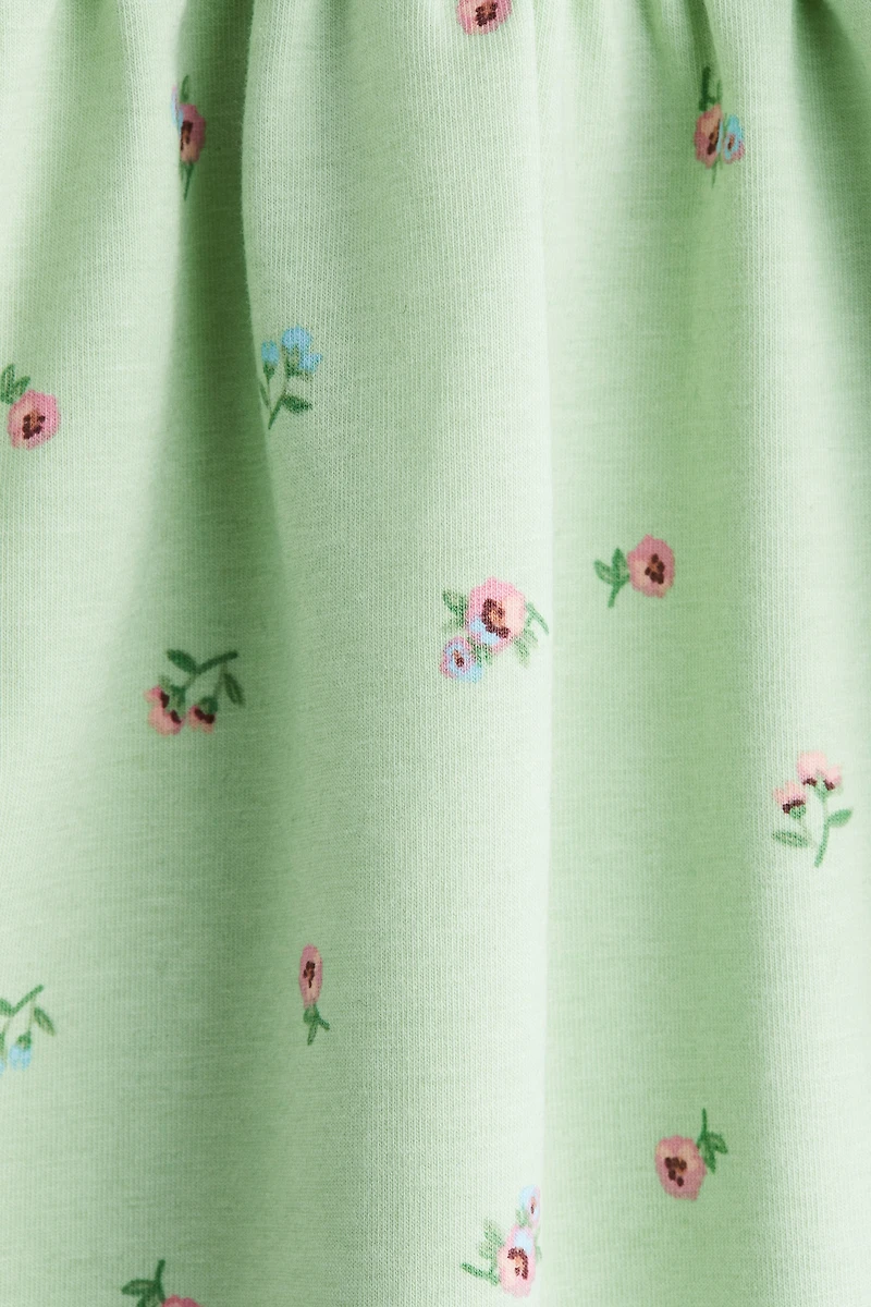 Printed Cotton Dress