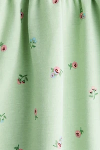 Printed Cotton Dress