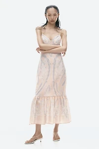 Tiered Strappy Dress