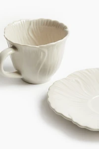 Espresso Cup and Saucer