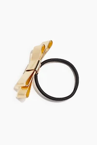 Hair Elastic with Bow Detail