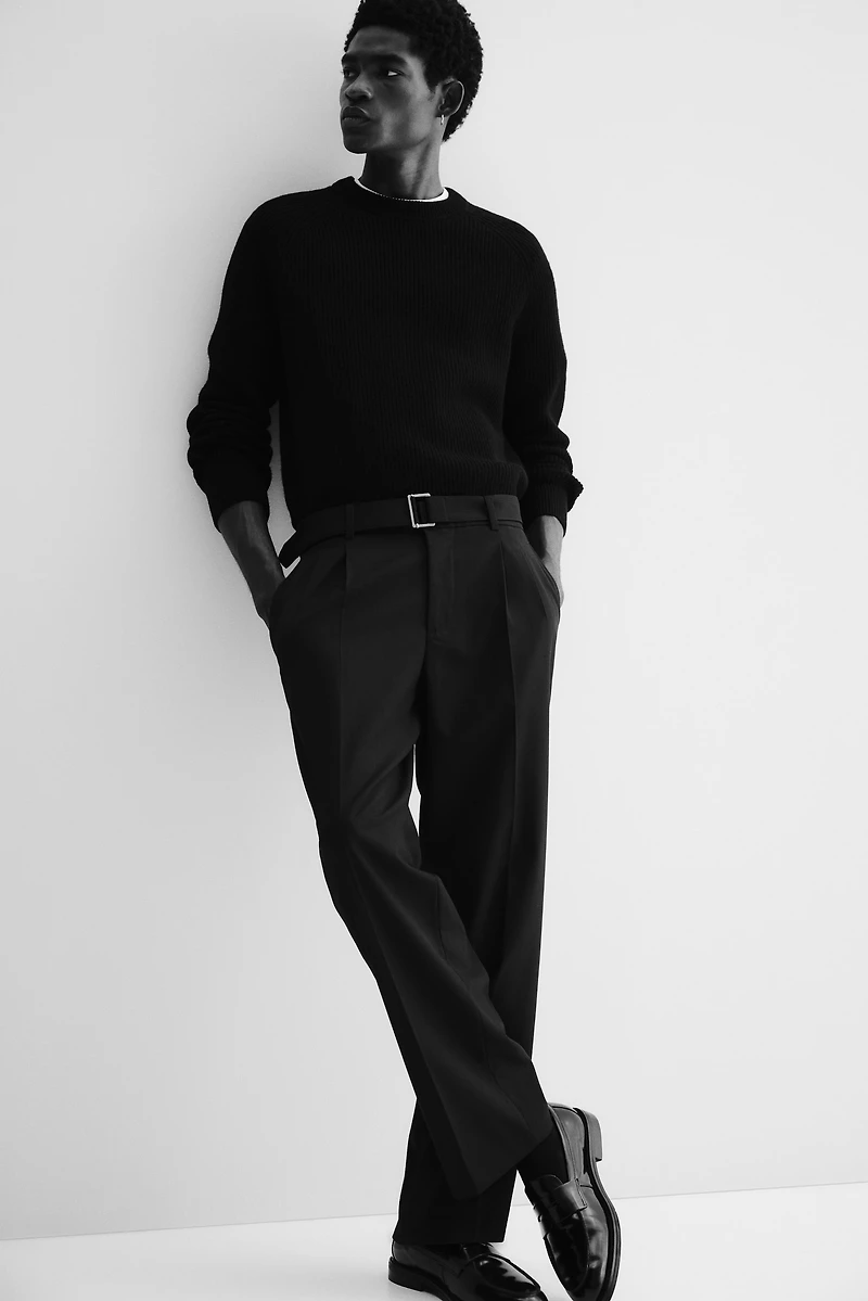 Pantalon décontracté avec ceinture