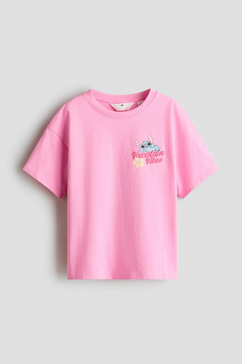 Printed Cotton T-Shirt