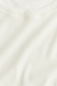 Ribbed Pima Cotton Top