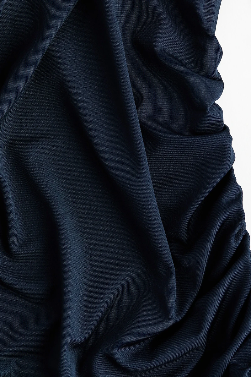 Draped Jersey Dress