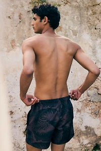 Patterned Swim Shorts