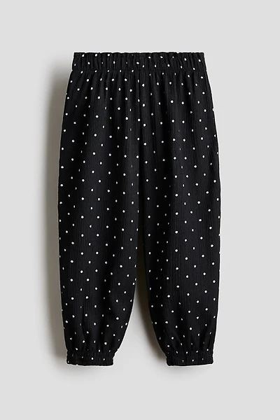 Textured Jersey Pants