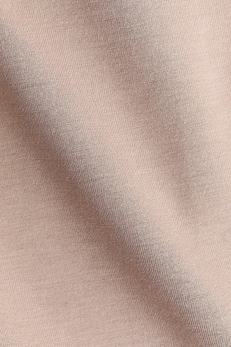 Boxy jersey top